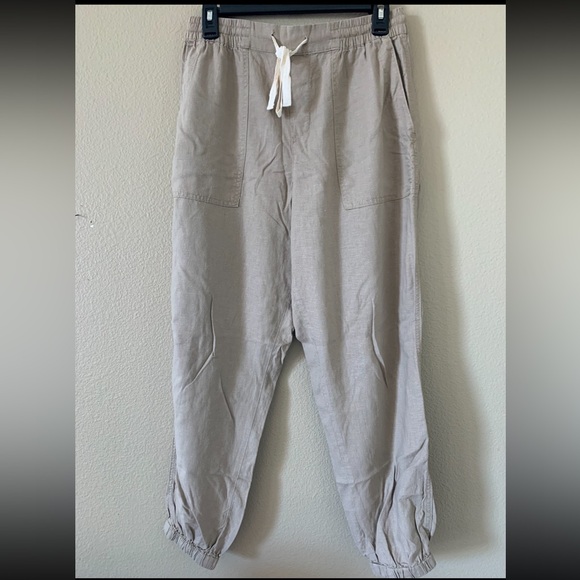 *NWT BlankNyc Khaki Linen Jogger Pants NWT SIZE S - Picture 10 of 11